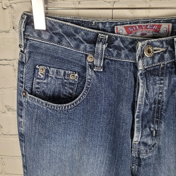 Silver Jeans Women's Blue Denim Jeans - Picture 4 of 9
